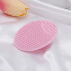 Cleanser cu fața siliconului moale și perie de masaj